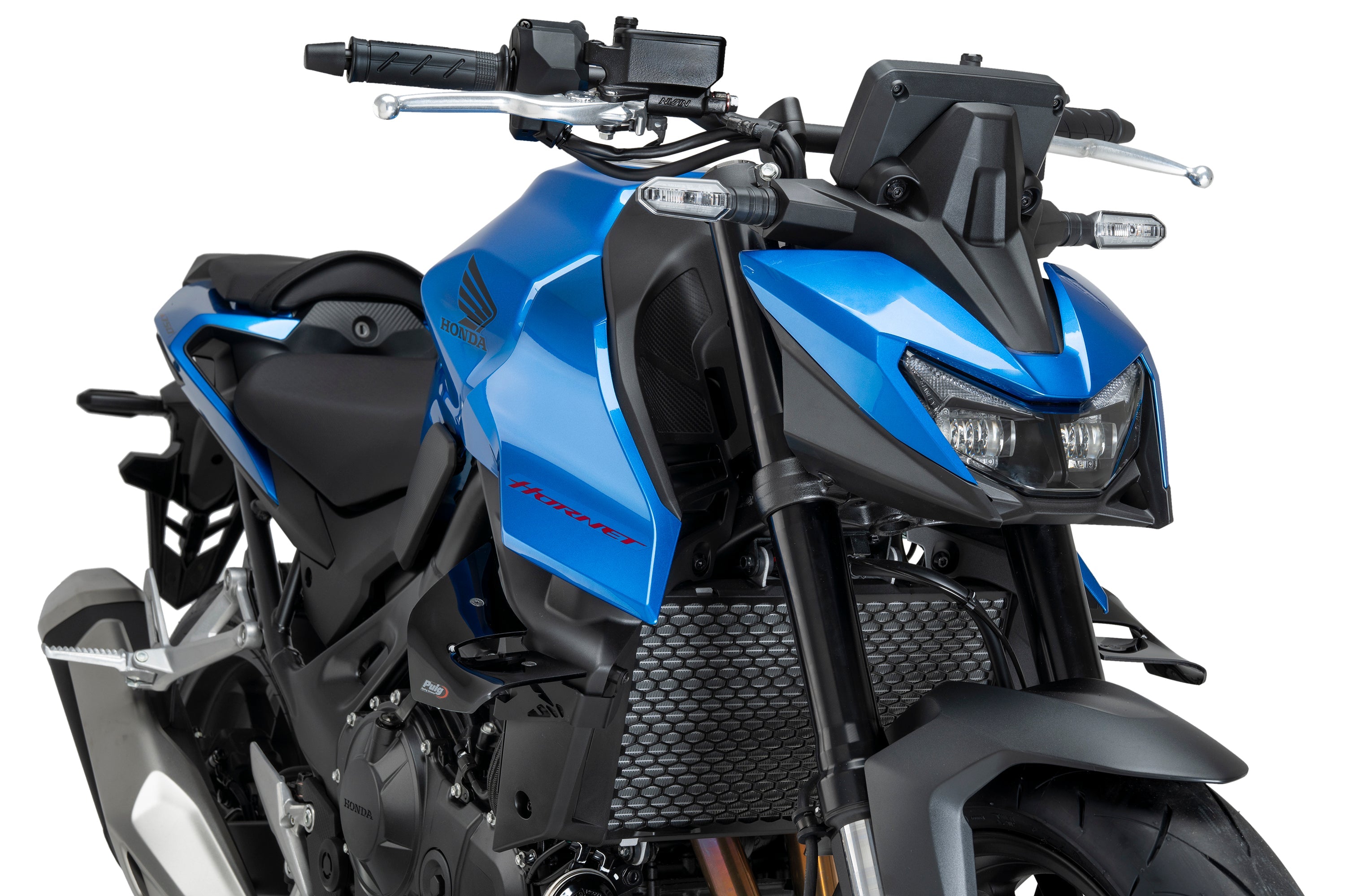 Puig D12 Side Downforce Wings | Gloss Black | Honda CB750 Hornet 2025>