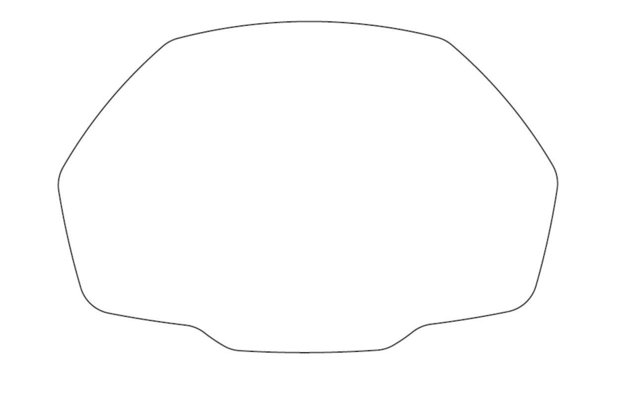 Puig Dash Protector | Clear | Triumph Daytona 660 2024>Current - Shop name