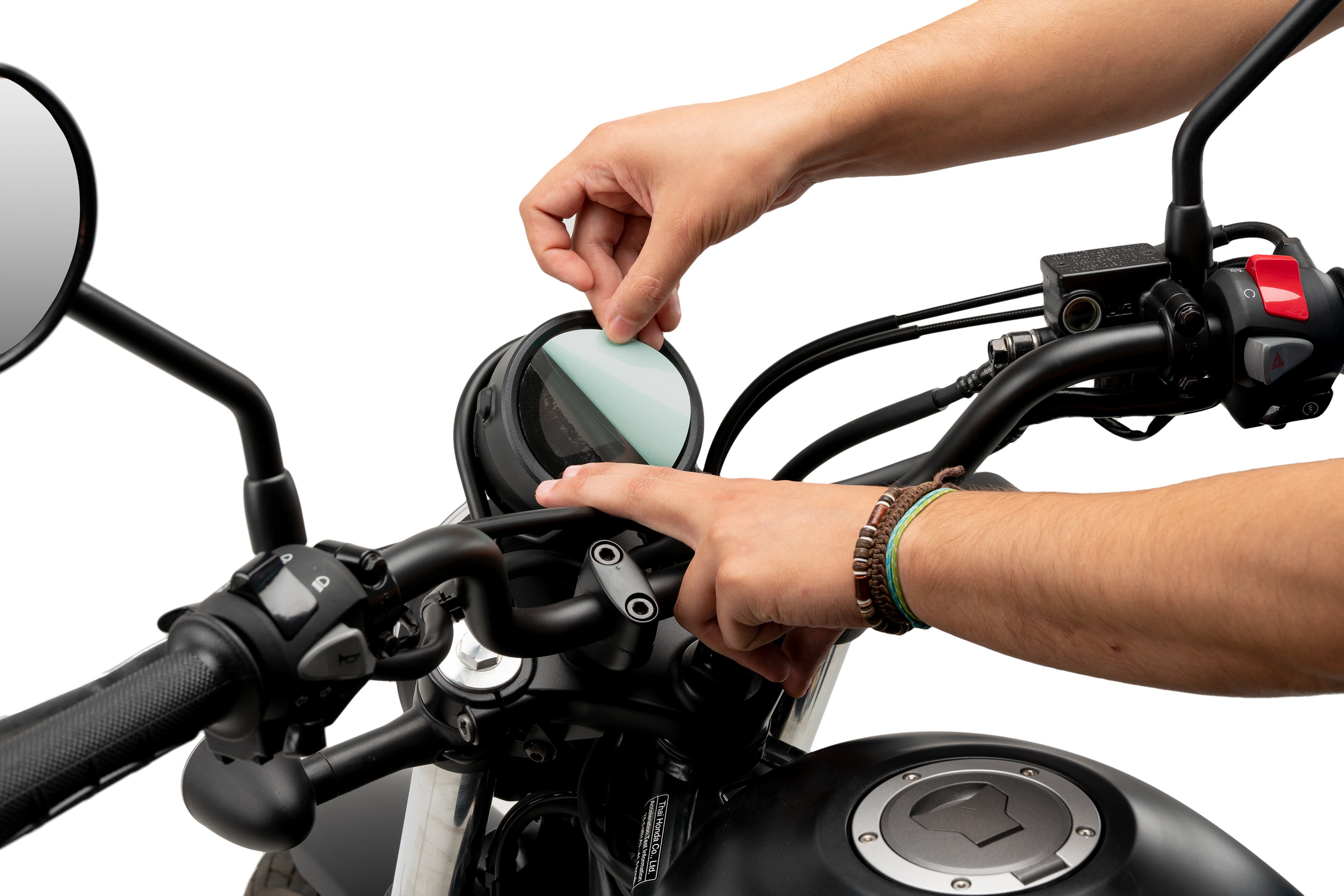 Puig Dashboard Protector | Clear | Honda CL 500 2023>Current - Shop name