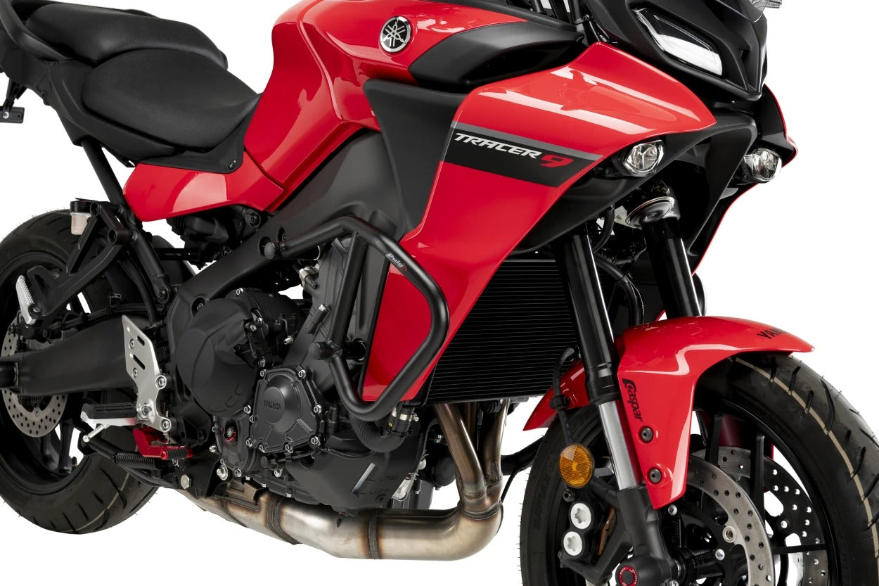 Puig Engine Guards | Black | Yamaha Tracer 9 GT+ 2023>Current - Shop name