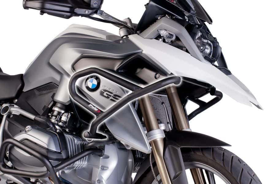 Puig Engine Guards - Upper | Black | BMW R 1200 GS 2014>2016 - Shop name