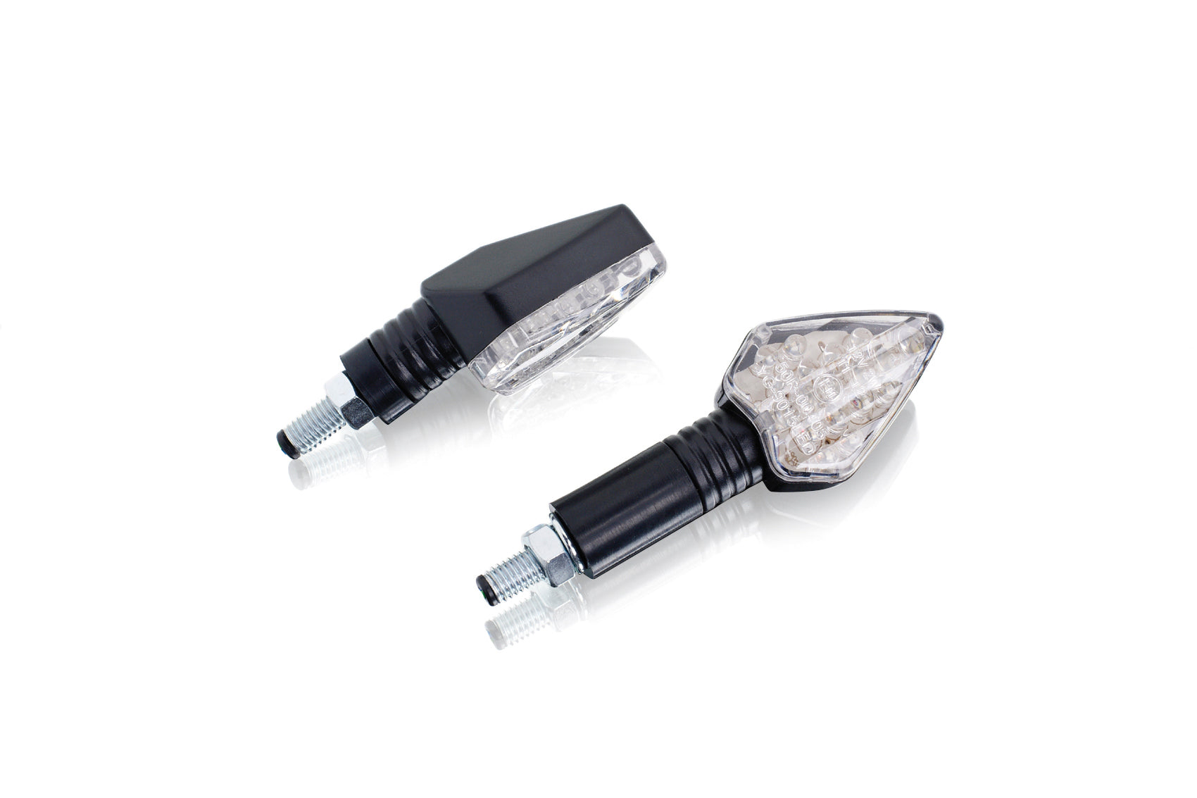 Puig Flecha Short LED Indicators | Black - Shop name