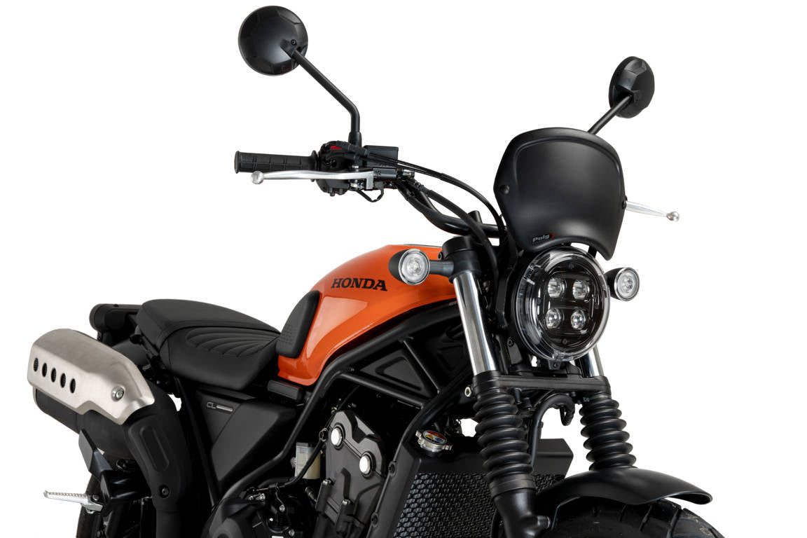 Puig Fly Screen | Matte Black | Honda CL 500 2023>Current - Shop name