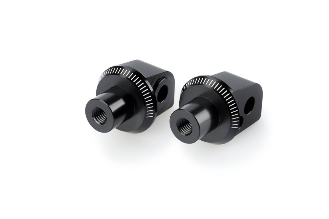 Puig Footpeg Adaptors Passenger | Black | BMW G 310 R 2016>Current - Shop name
