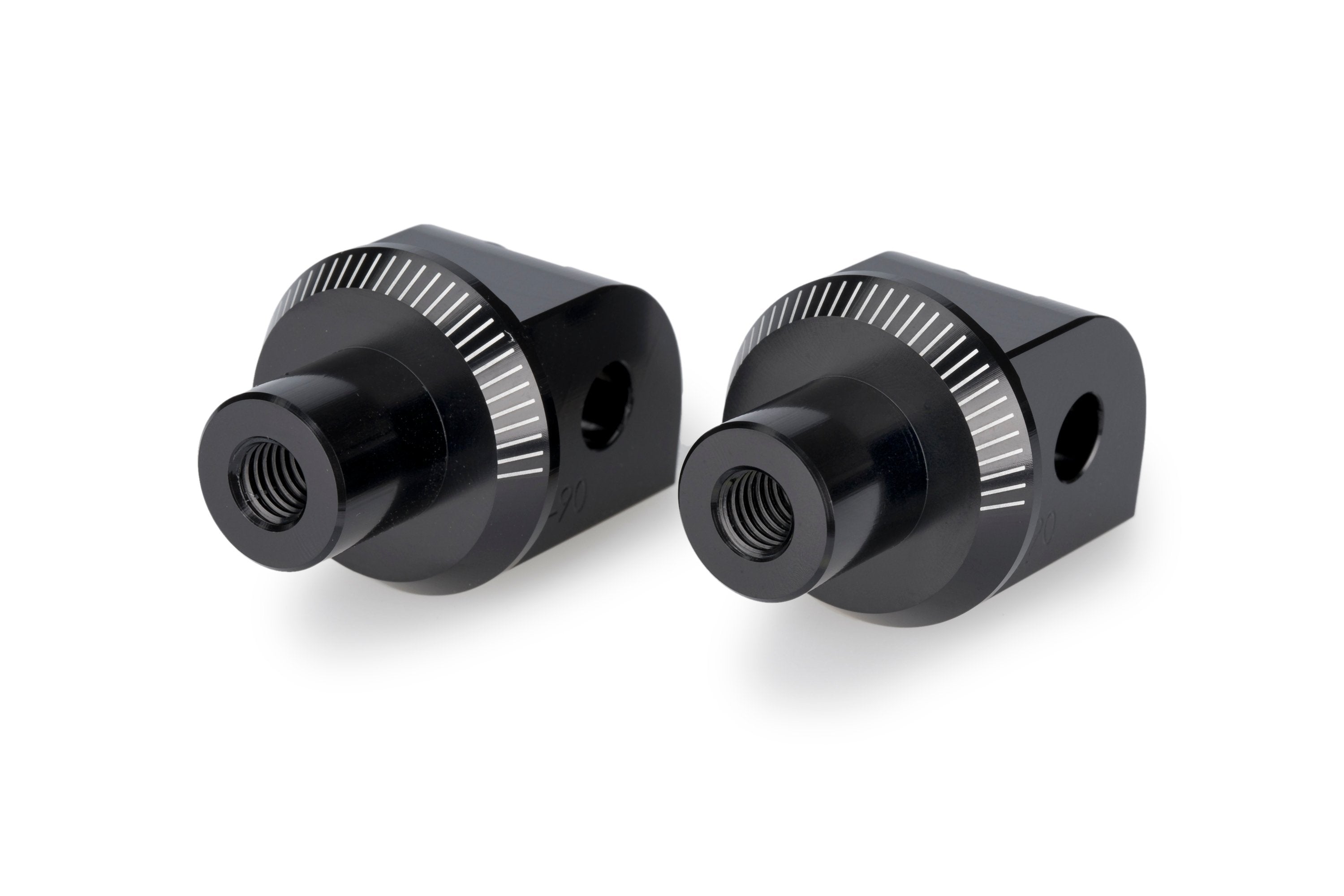 Puig Footpeg Adaptors Rider | Black | Husqvarna Svart/Vitpilen 125/401 2024>Current - Shop name