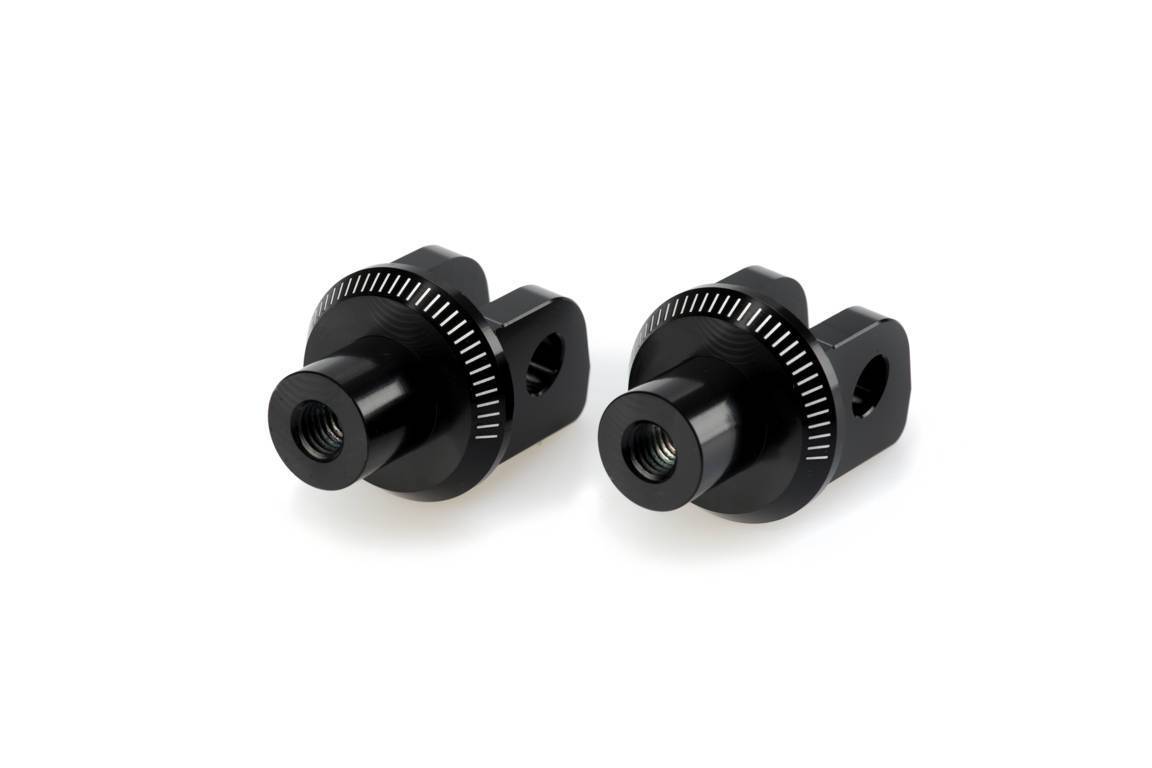 Puig Footpeg Adaptors Rider | Black | BMW G 310 R 2016>Current - Shop name