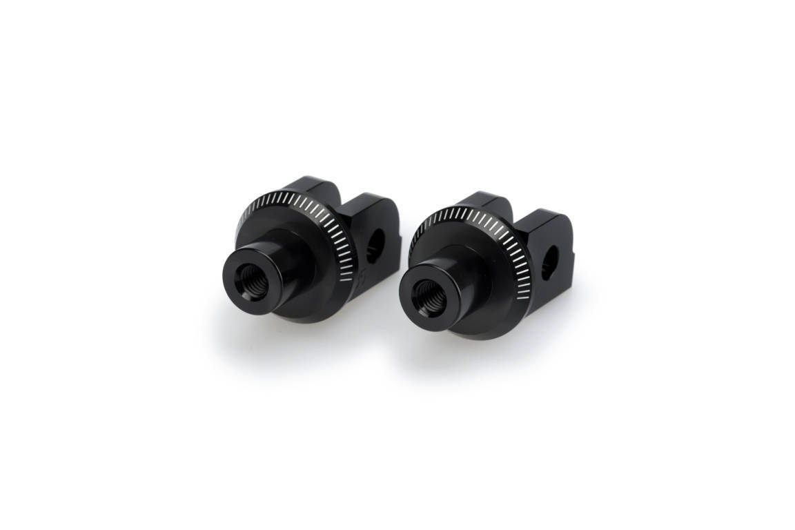 Puig Footpeg Adaptors Rider | Black | BMW S 1000 XR 2020>Current - Shop name