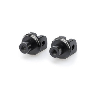 Puig Footpeg Adaptors Rider | Black | Suzuki SV650 2016>Current - Shop name