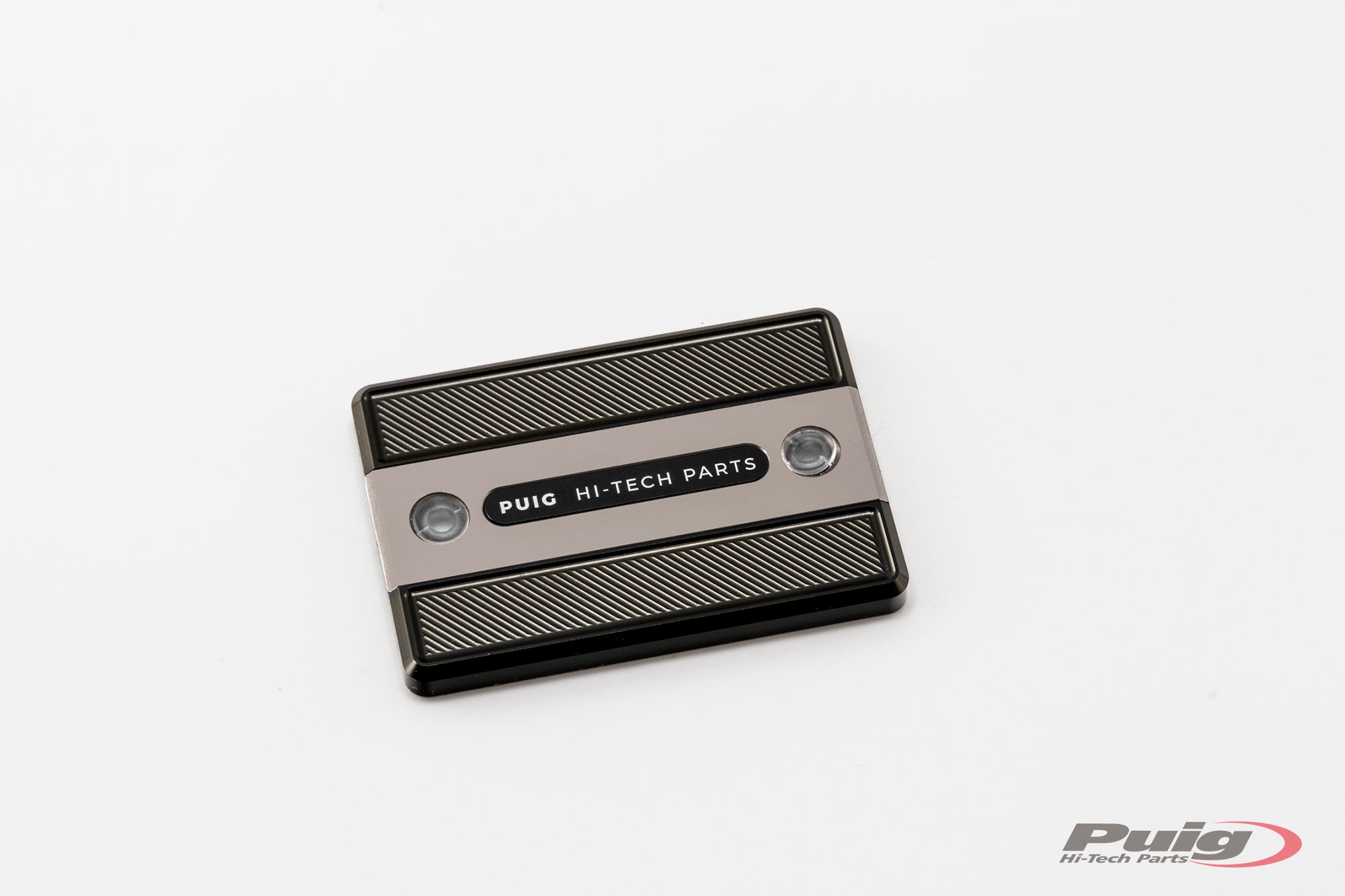 Puig Front Brake Fluid Reservoir Cover | Silver | Various Yamaha Models - Shop name