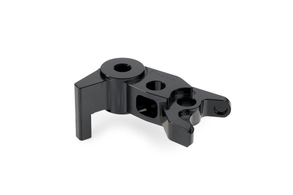 Puig Front Brake Lever Adaptor | Black | Triumph Tiger 1200 Rally Explorer 2022>Current - Shop name