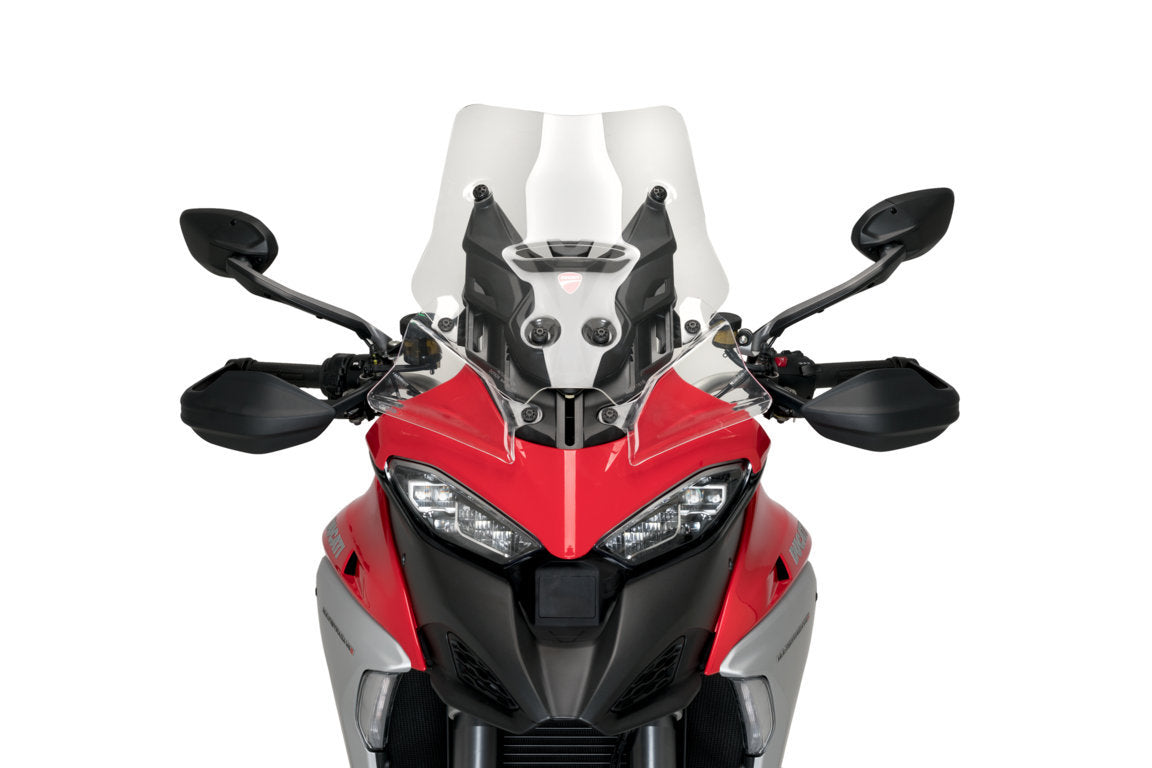 Puig Front Deflectors | Clear | Ducati Multistrada V4 S 2021>Current - Shop name
