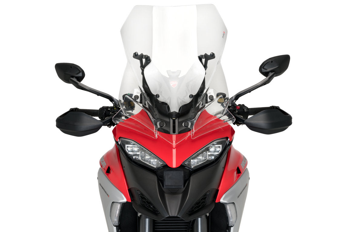 Puig Front Deflectors | Clear | Ducati Multistrada V4 S 2021>Current - Shop name