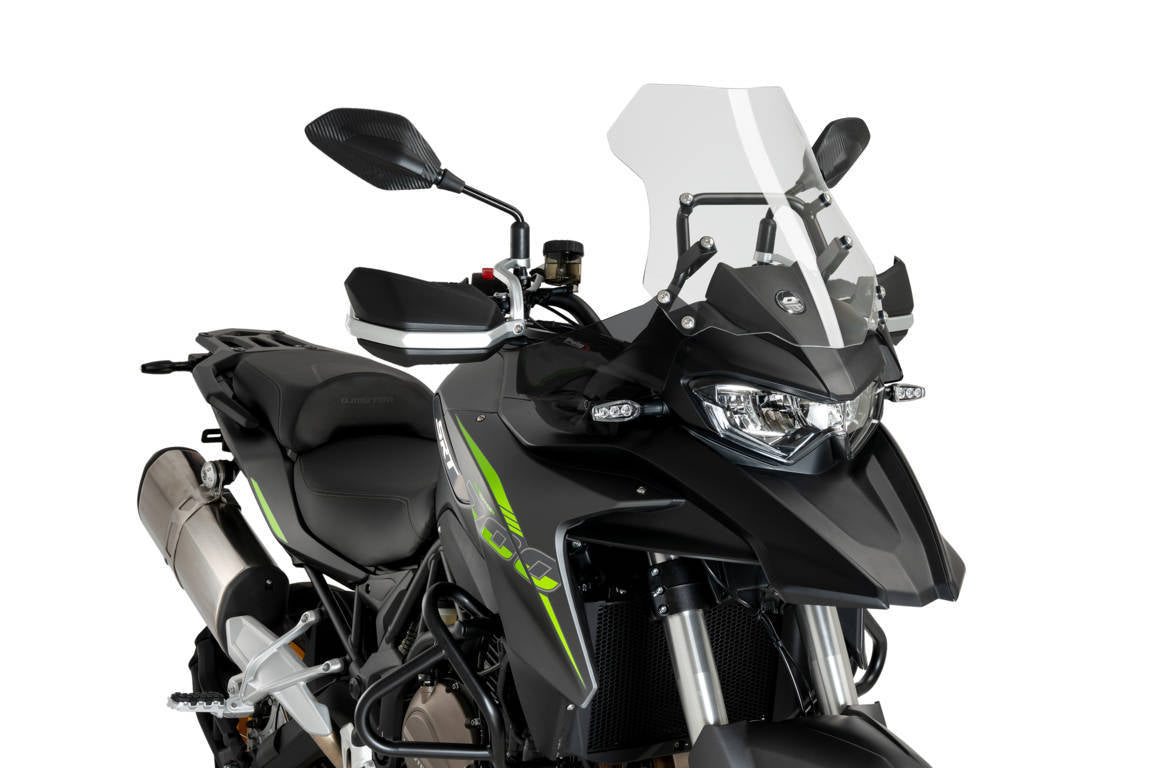 Puig Front Deflectors | Dark Smoke | QJ MOTOR SRT 550 On Road/550X Trail/700X Trail 2023>Current - Shop name