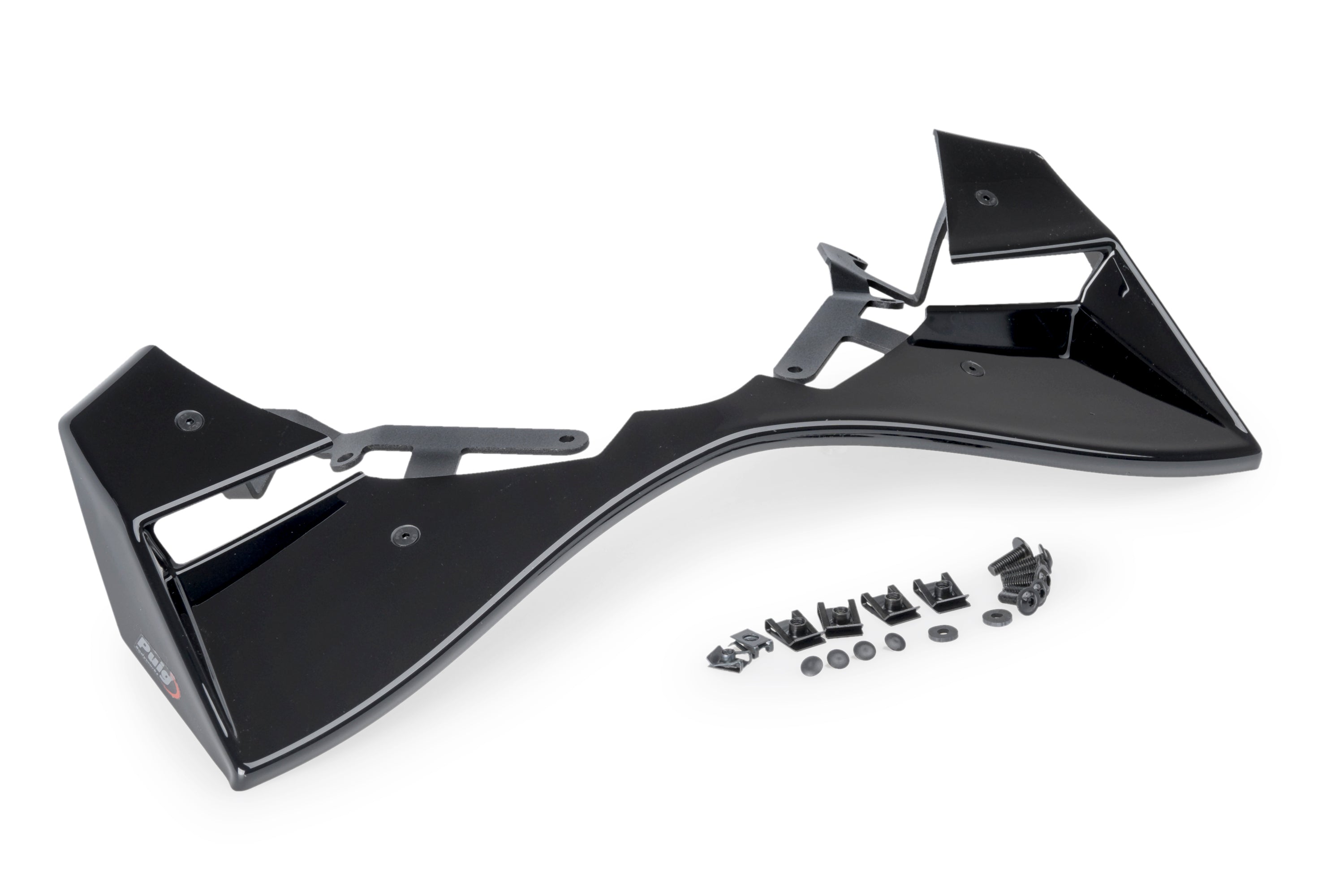 Puig Front Downforce Wings | Gloss Black | Suzuki GSXR1000R 2017>2021 - Shop name