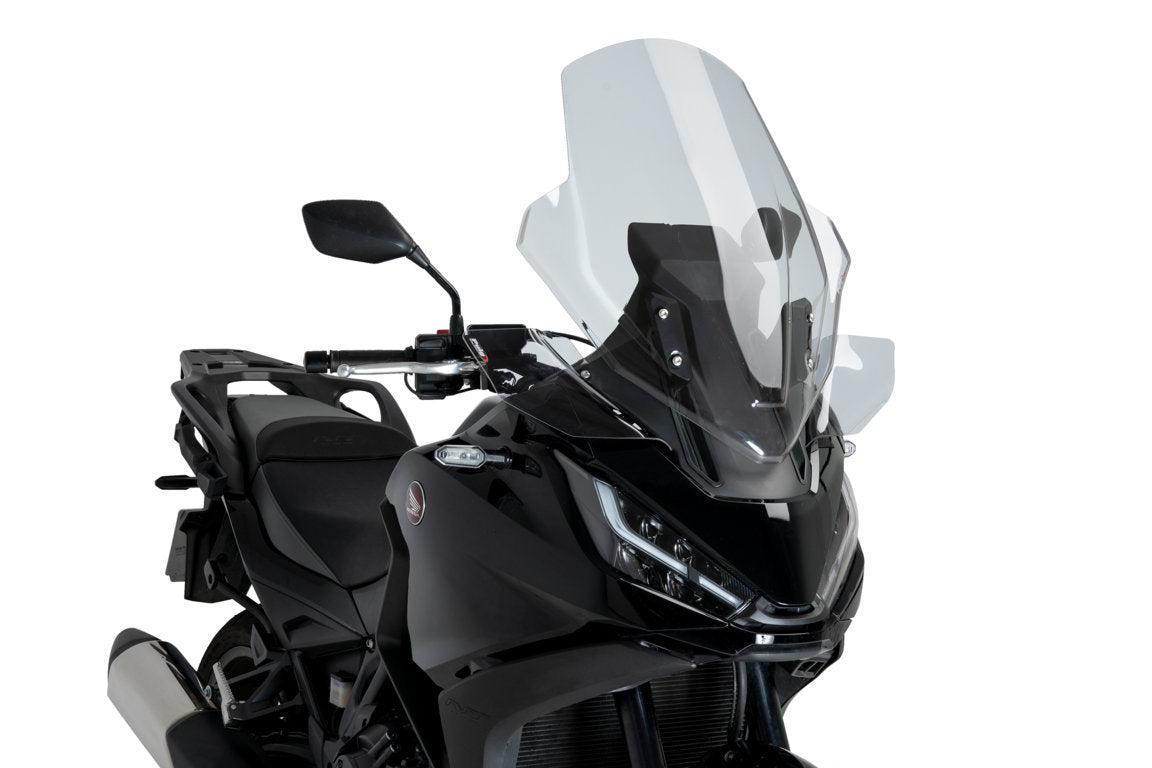 Puig Front Upper Deflectors | Light Smoke | Honda NT1100 2022>Current - Shop name