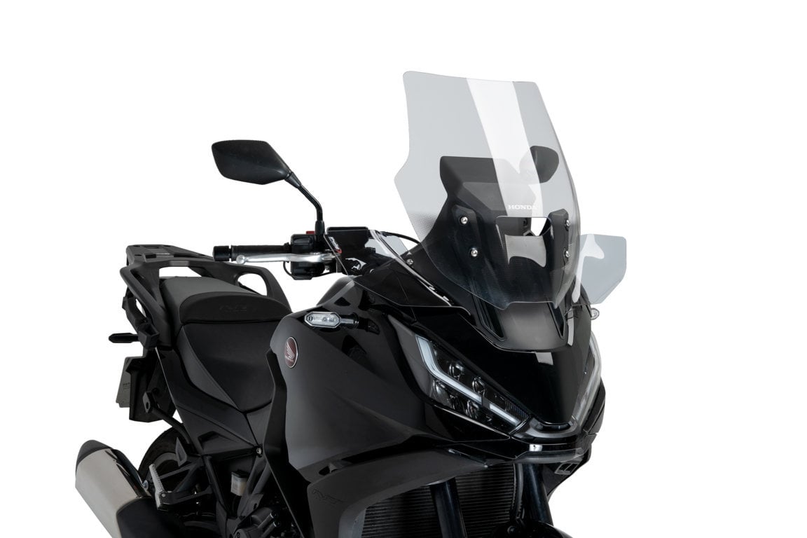 Puig Front Upper Deflectors | Light Smoke | Honda NT1100 2022>Current - Shop name