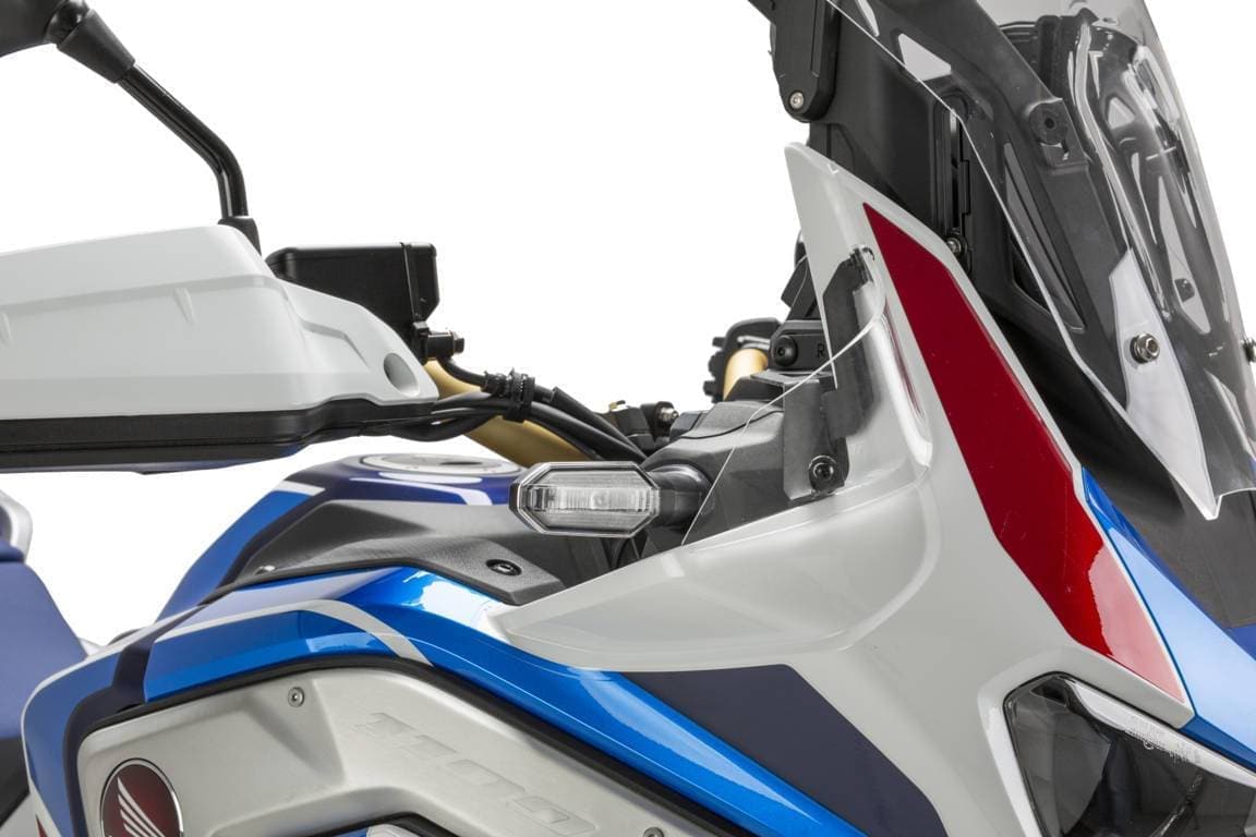 Puig Front Wind Deflectors | Clear | Honda CRF 1100 L Africa Twin Adventure Sports 2020>2023 - Shop name