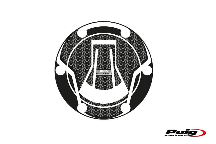 Puig Fuel Cap Cover | Grey | Aprilia RS 660 2021>Current - Shop name