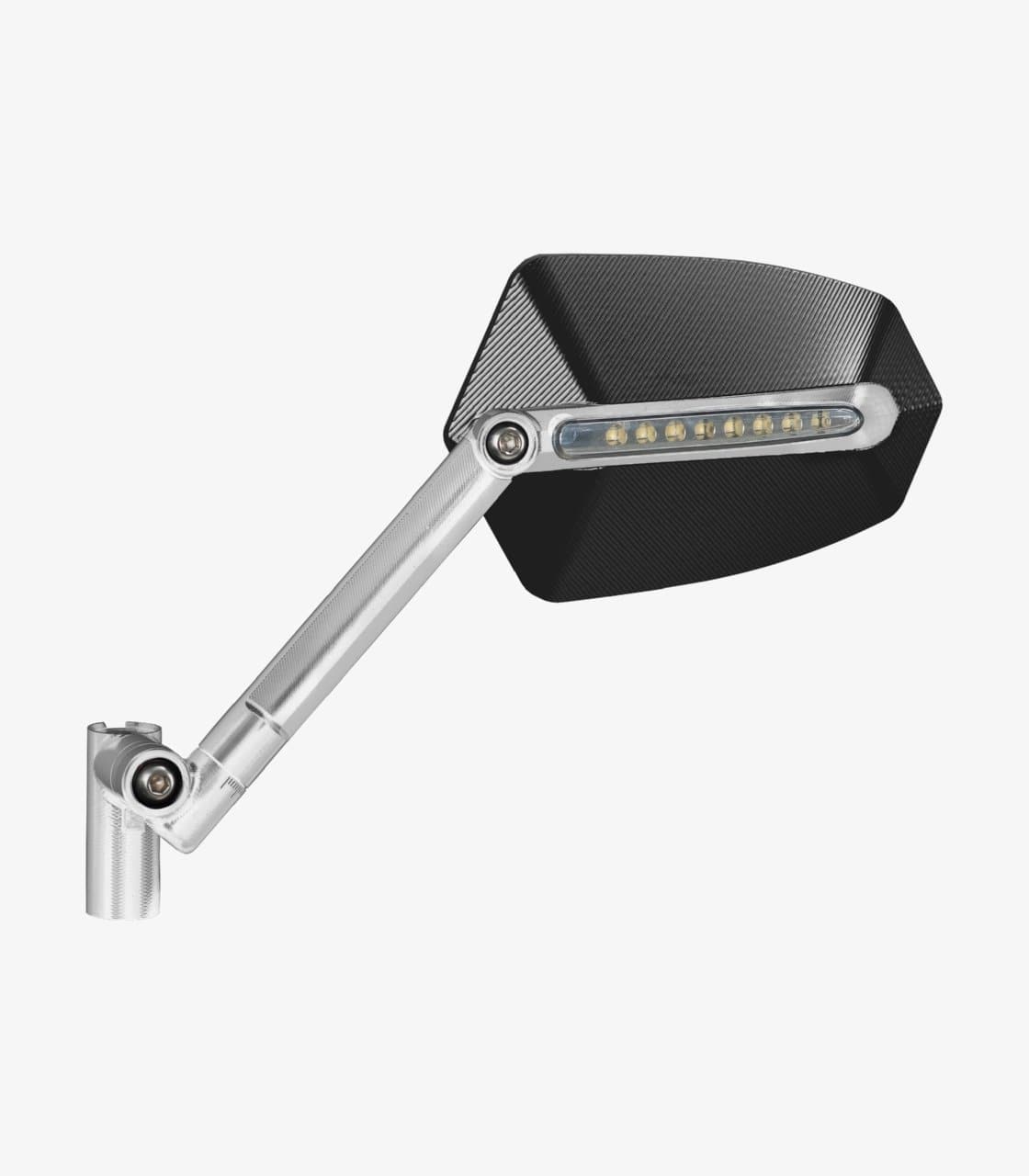 Puig GTI Mirror Left - M10 Fitment | Aluminium/Black - Shop name