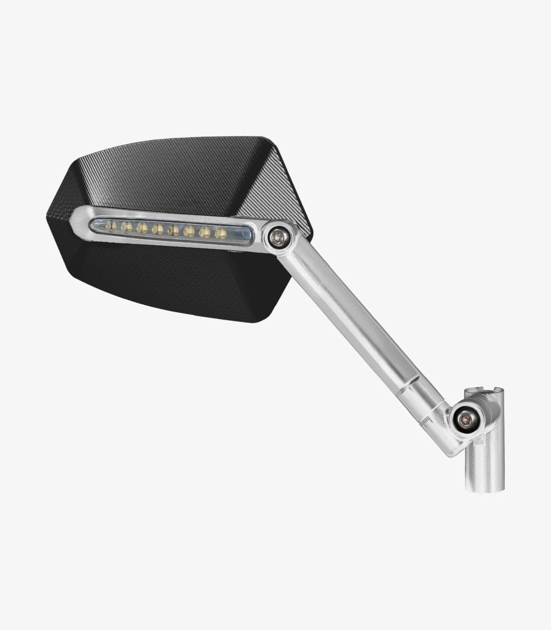 Puig GTI Mirror Right - M10 Fitment | Aluminium/Black - Shop name