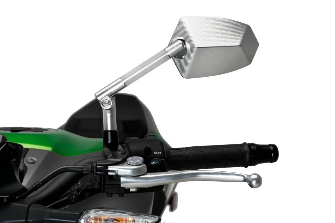 Puig GT.1 Mirror Left - M10 Fitment | Aluminium/Aluminium - Shop name