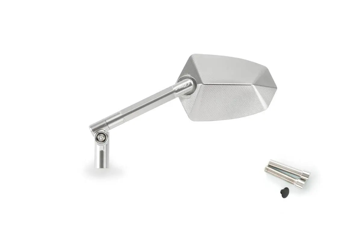 Puig GT.1 Mirror Left - M10 Fitment | Aluminium/Aluminium - Shop name