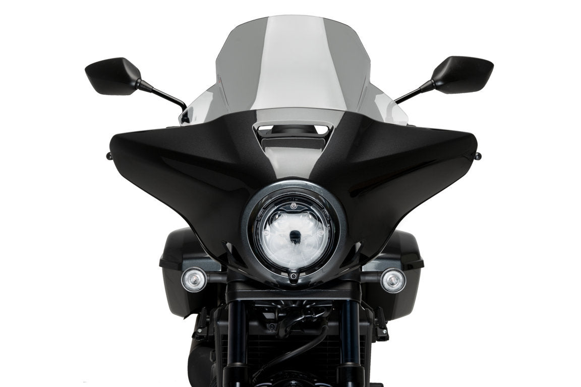 Puig High-Road Screen for OEM Fairing | Light Smoke | Honda CMX1100T Rebel 2023>Current - Shop name