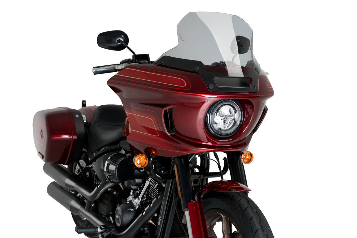Puig High-Road Touring Screen | Light Smoke | Harley Davidson Softail Low Rider ST (FXLRST) 2022>Current - Shop name