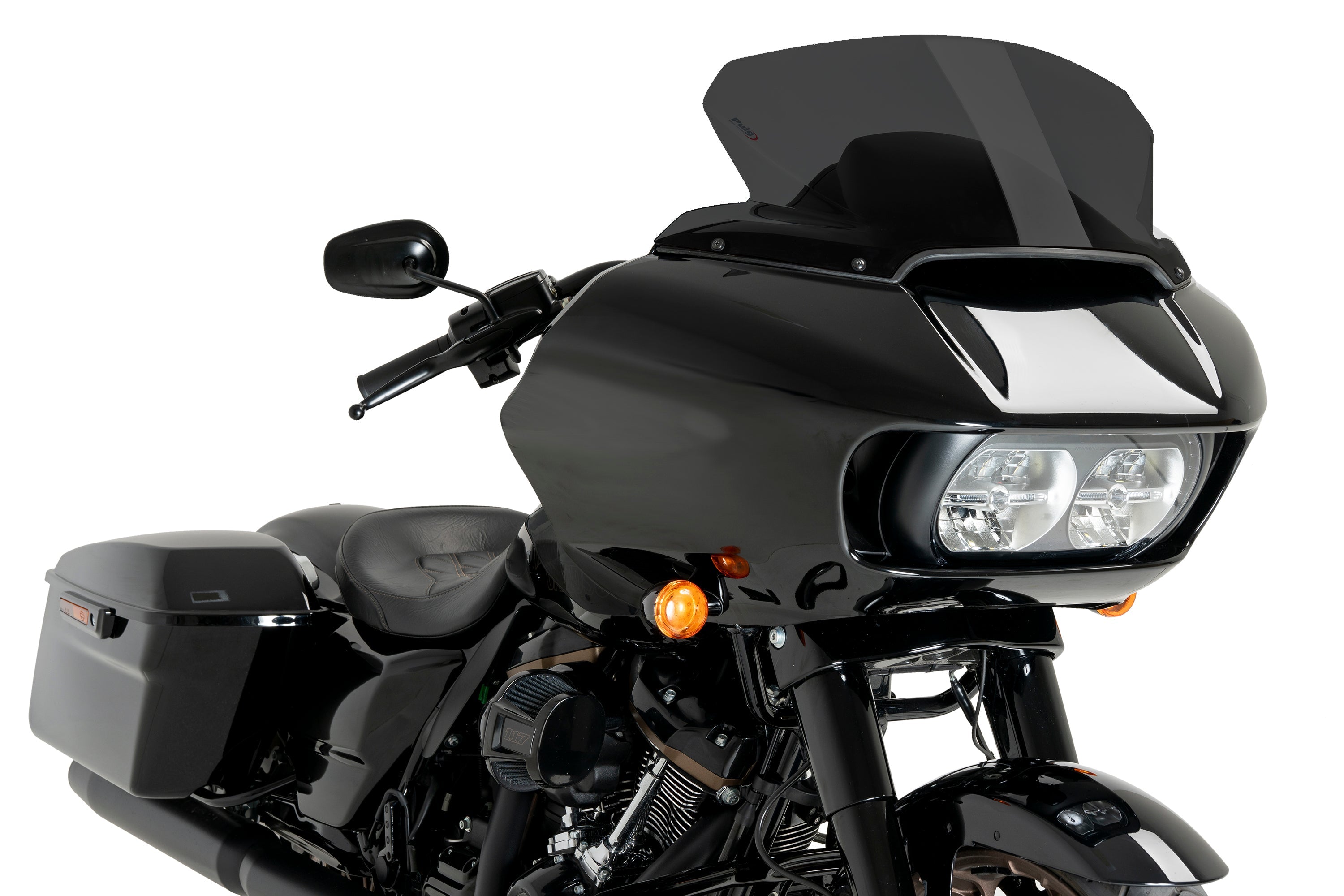 Puig HIGH-ROAD TOURING SCHERM HARLEY DAVIDSON SOFTAIL LOW RIDER ST FXLRST 22-23 Puig HIGH-ROAD TOURING SCHERM HARLEY DAVIDSON SOFTAIL LOW RIDER ST FXLRST 22-23