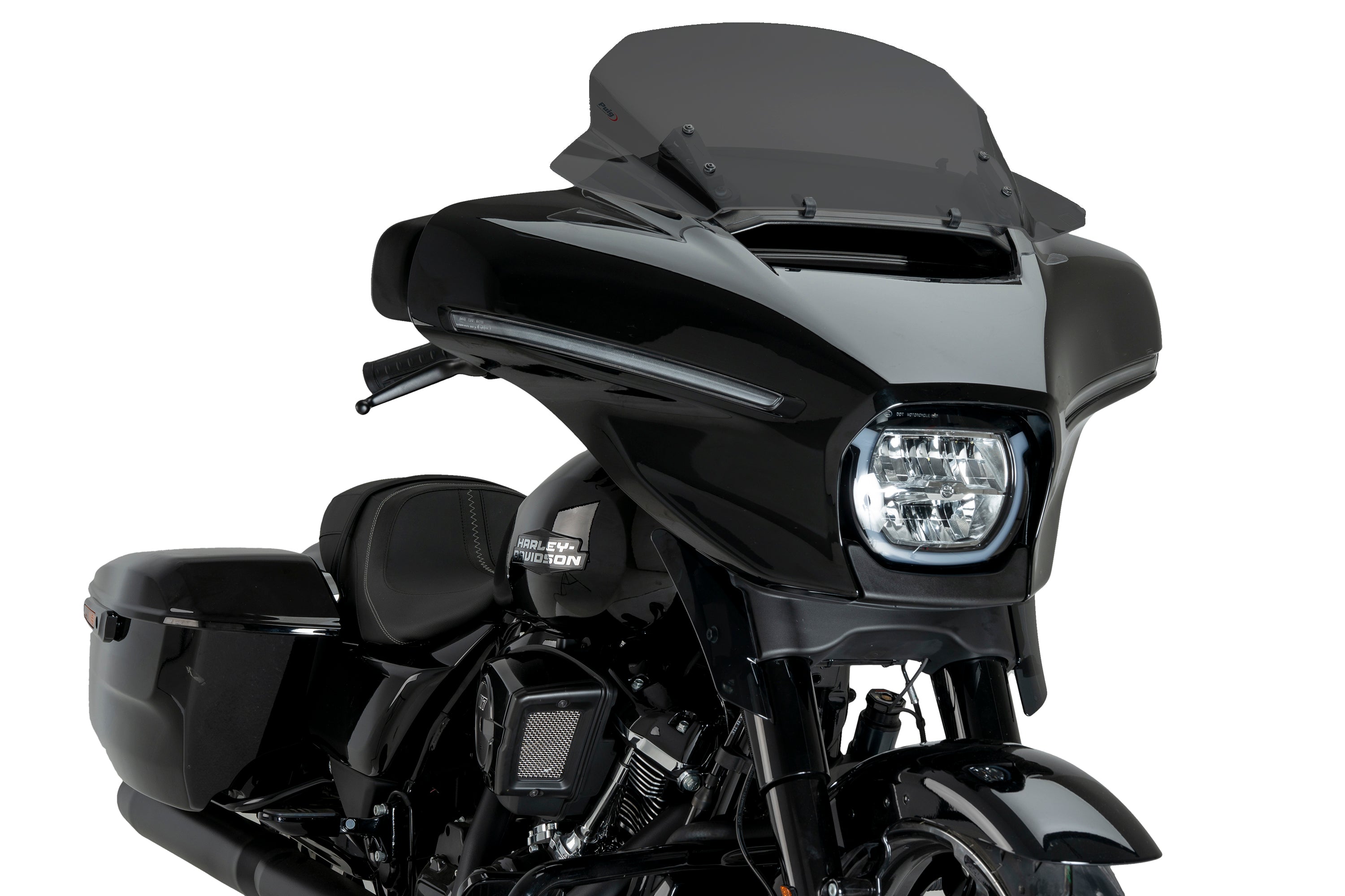 Puig High-Road Touring Screen for OEM Fairing | Harley Davidson Street Glide (FLHX) 2024>Current - Shop name