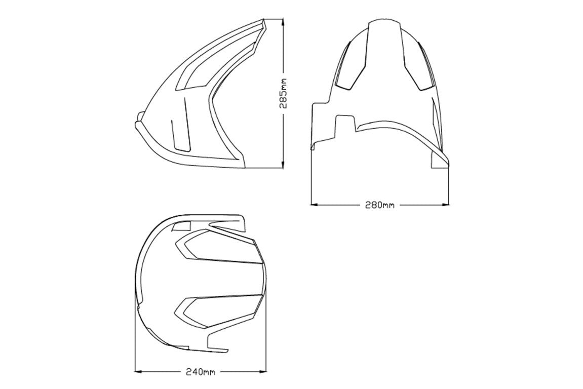 Puig Hugger | Carbon Look | Yamaha Super Tenere XT1200Z 2010>2020 - Shop name