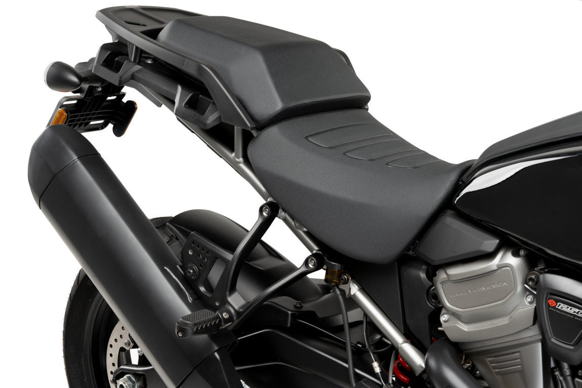 Puig Hugger | Matte Black | Harley Davidson Pan America RA1250 2021>Current - Shop name