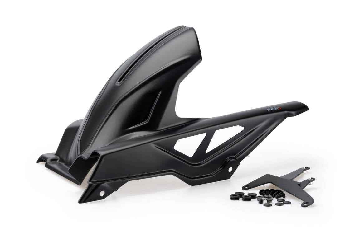 Puig Hugger | Matte Black | Honda CB750 Hornet 2023>Current - Shop name