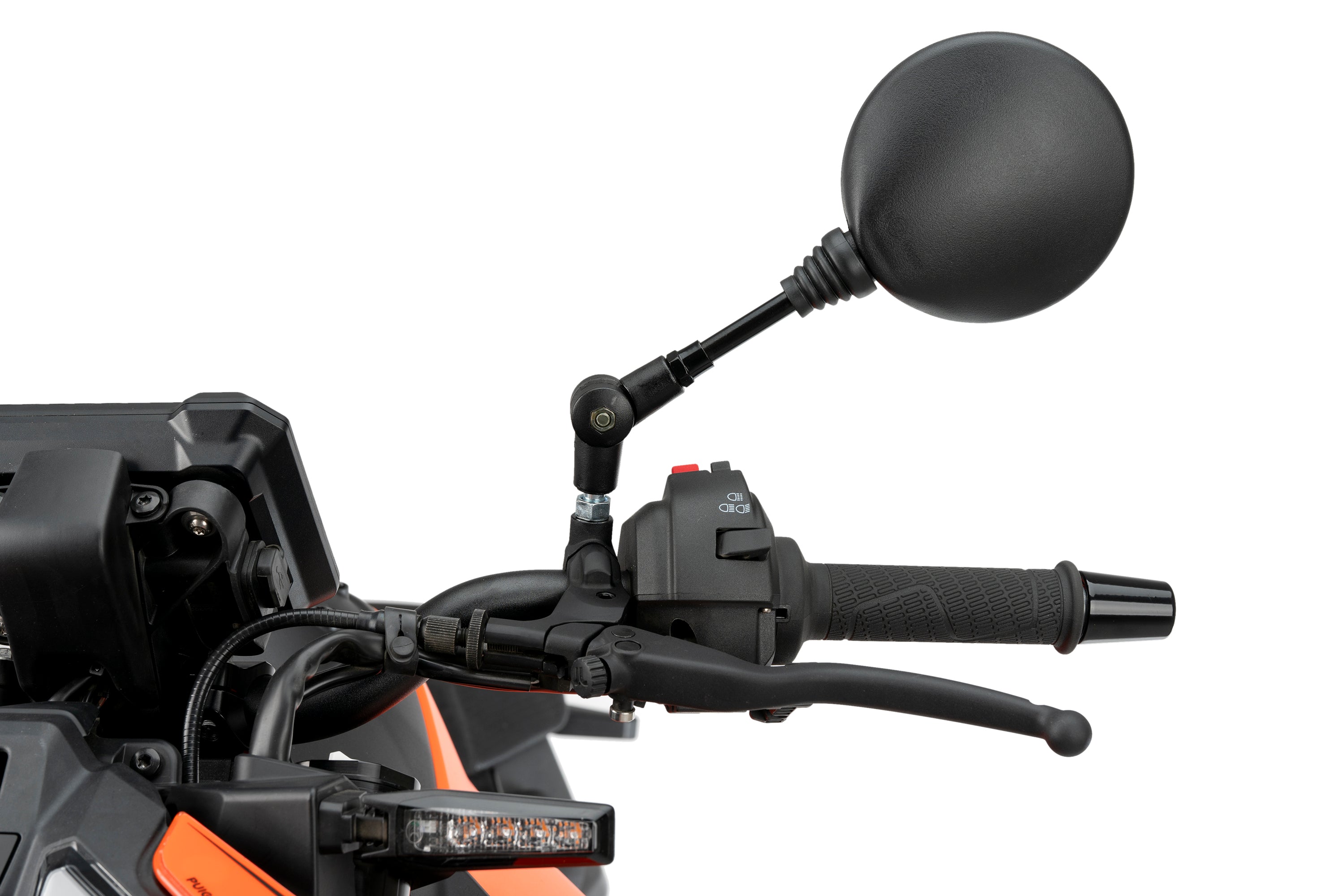 Puig Legacy Mirror M8/M10 Fitment | Black - Shop name