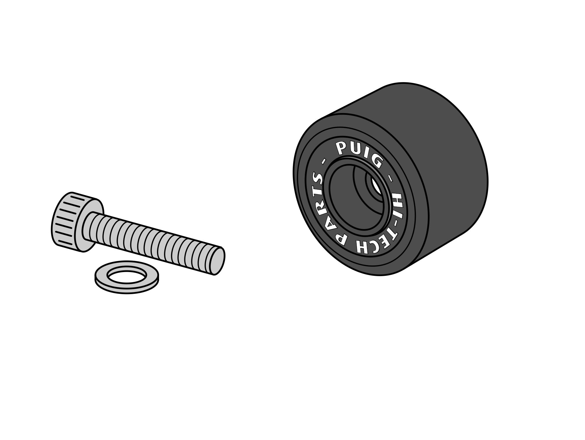 Puig Lever Protector Adaptor | CFMoto 650 NK 2021>Current - Shop name