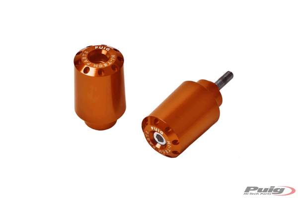Puig Long Bar Ends | Orange | Honda Forza 125/350 2021>Current - Shop name