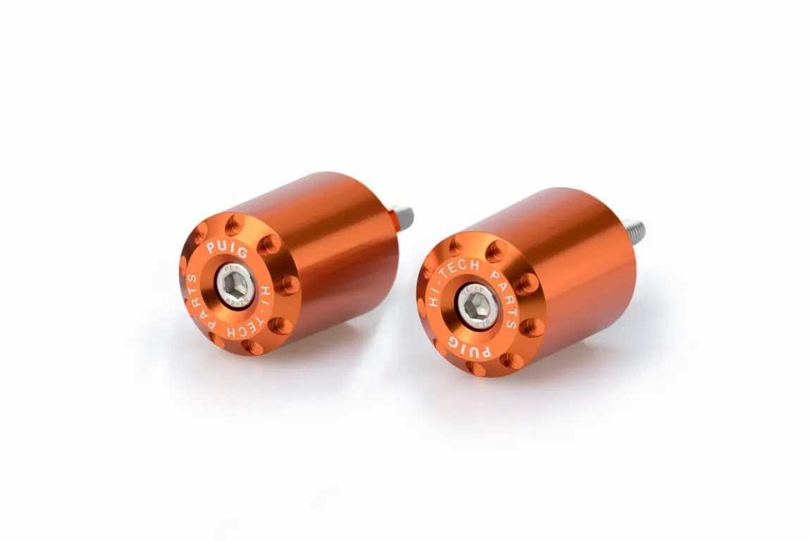 Puig Long Bar Ends | Orange | Kawasaki Ninja 650 2020>Current - Shop name