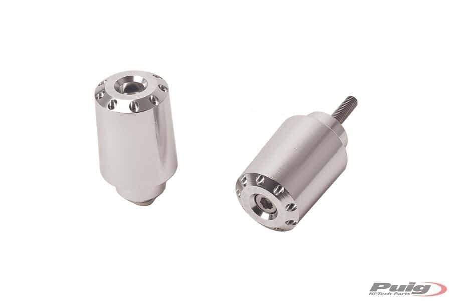 Puig Long Bar Ends | Silver | Honda Forza 125/350 2021>Current - Shop name