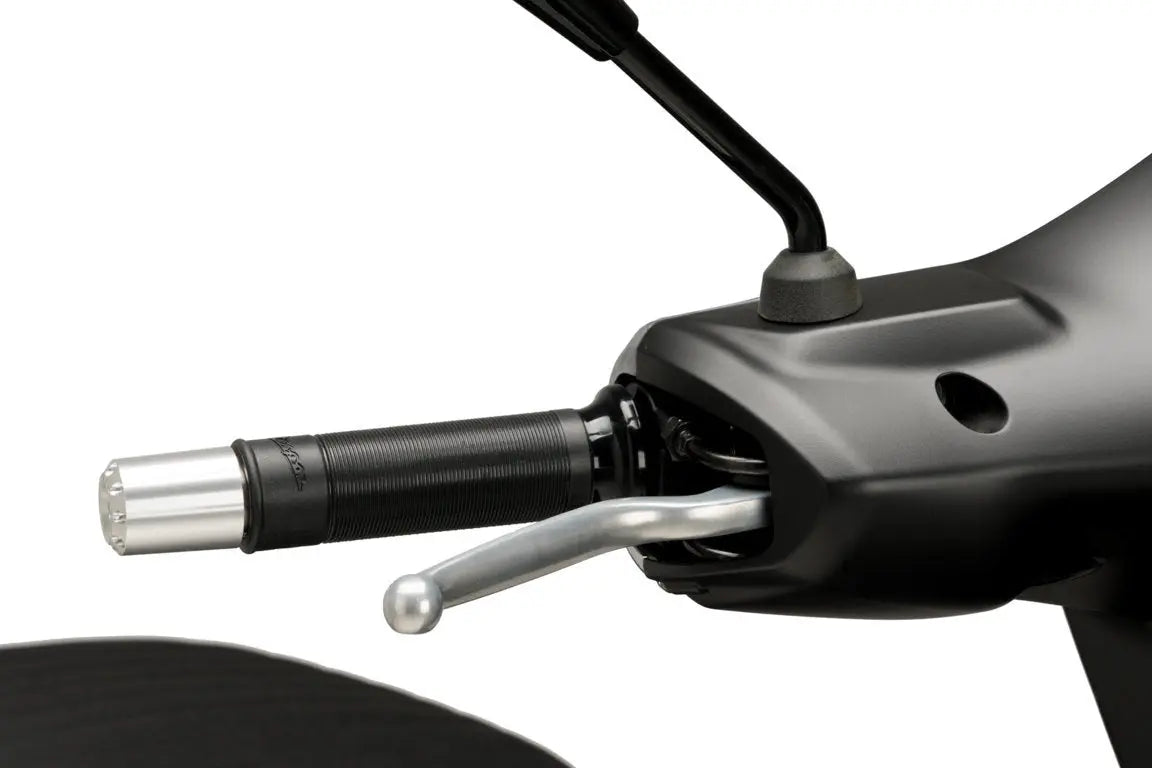 Puig Long Bar Ends | Silver | Piaggio Vespa GTS 300 2008>2023 - Shop name