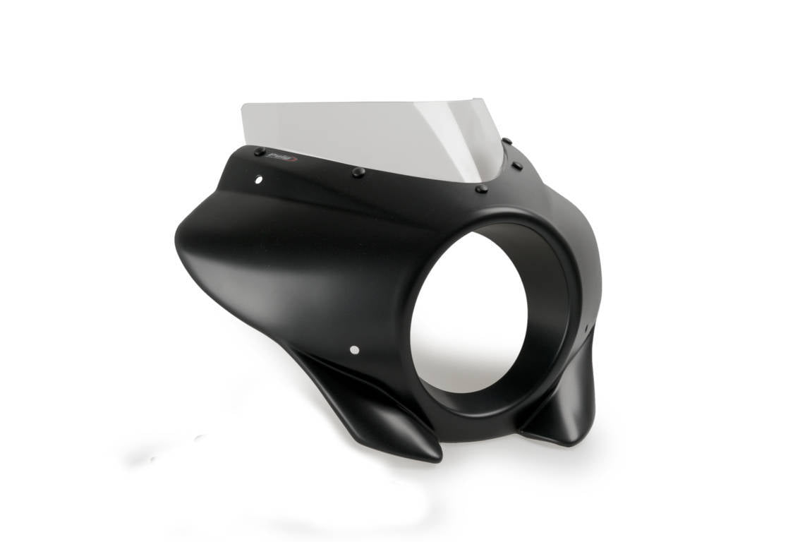 Puig Mirage Sport Screen | Matte Black/Clear | Honda CMX 1100 Rebel 2021>Current - Shop name