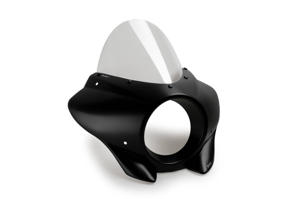 Puig Mirage Touring Screen | Matte Black/Clear | Honda CMX 1100 Rebel 2021>Current - Shop name