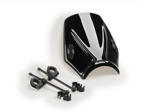 Puig Mito Handlebar Mounted Screen | Black (Opaque) - Shop name