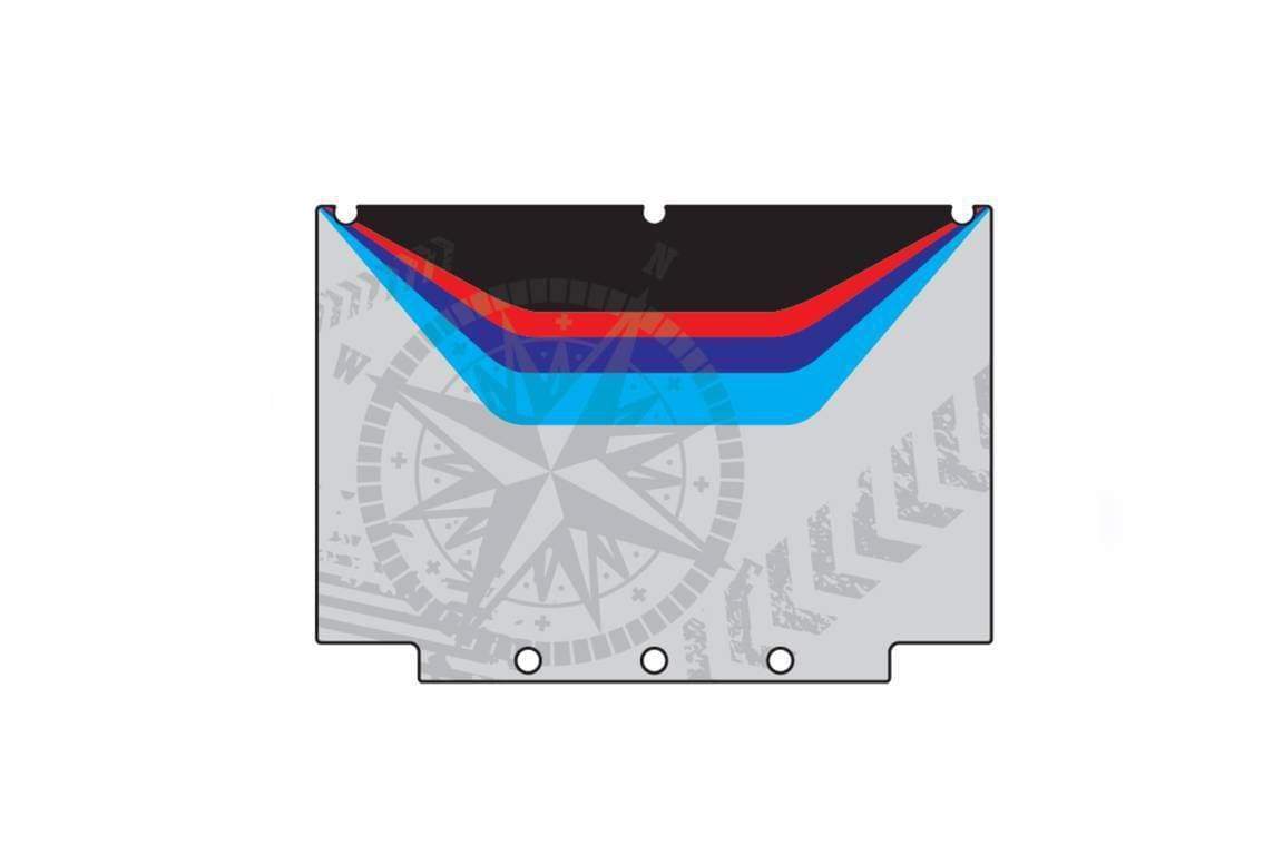 Puig Adhesives Kit for BMW Adventure Pannier (One Pannier Only) - Navigator Print - Pyramid Motorcycle Accessories