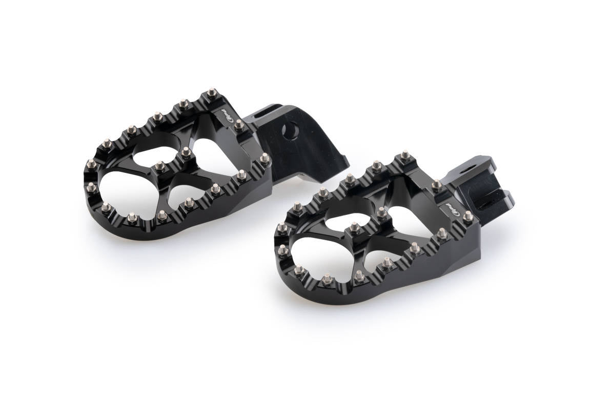Puig Off-Road Footpegs | Black | Triumph Tiger 1200 2022>Current - Shop name