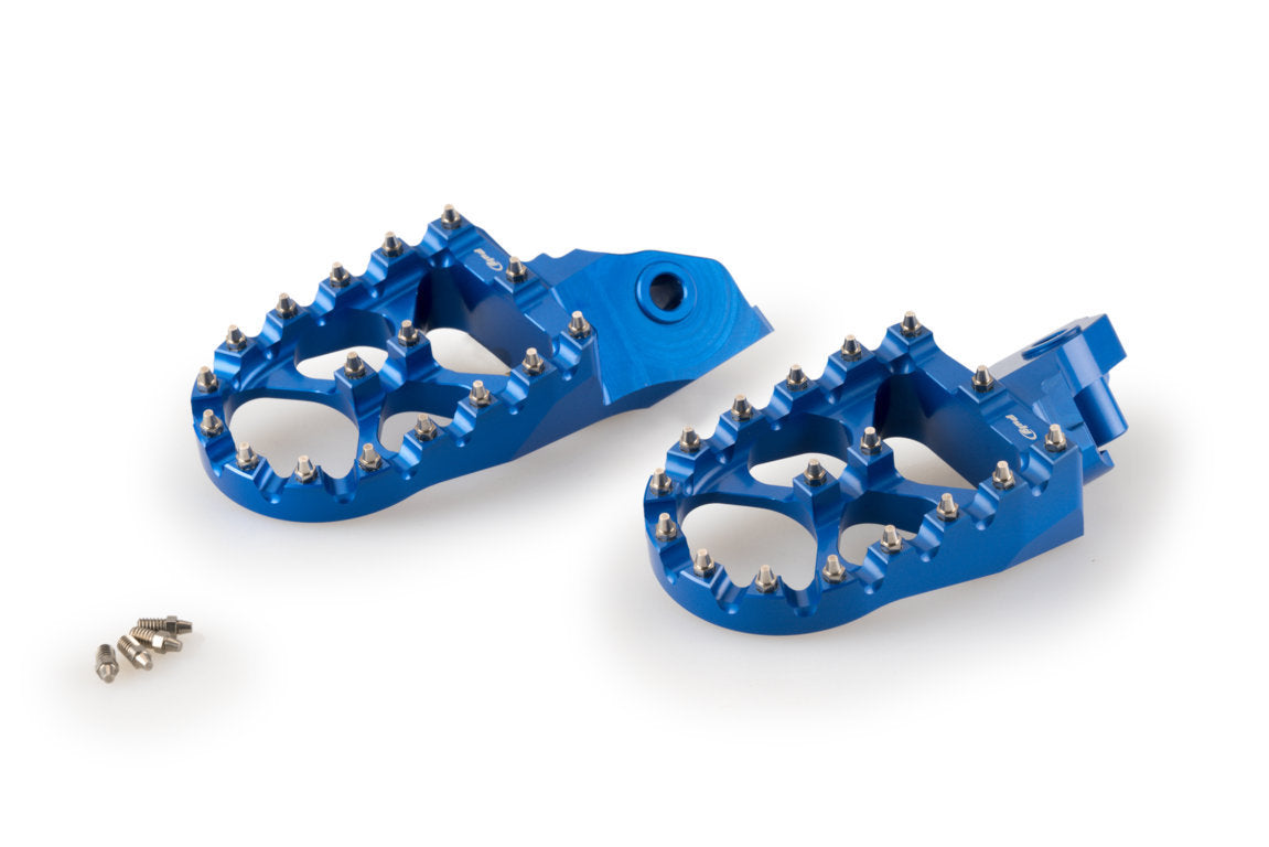 Puig Off-Road Footpegs | Blue | BMW R 1250 GS Adventure 2018>2024 - Shop name