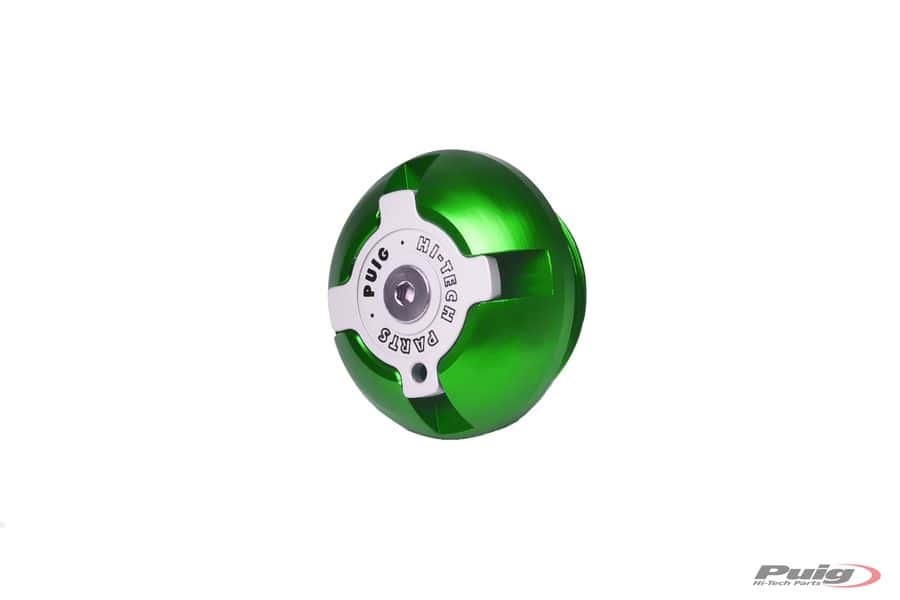 Puig Oil Plug | Green | Triumph Speed Twin 1200 2019>Current - Shop name