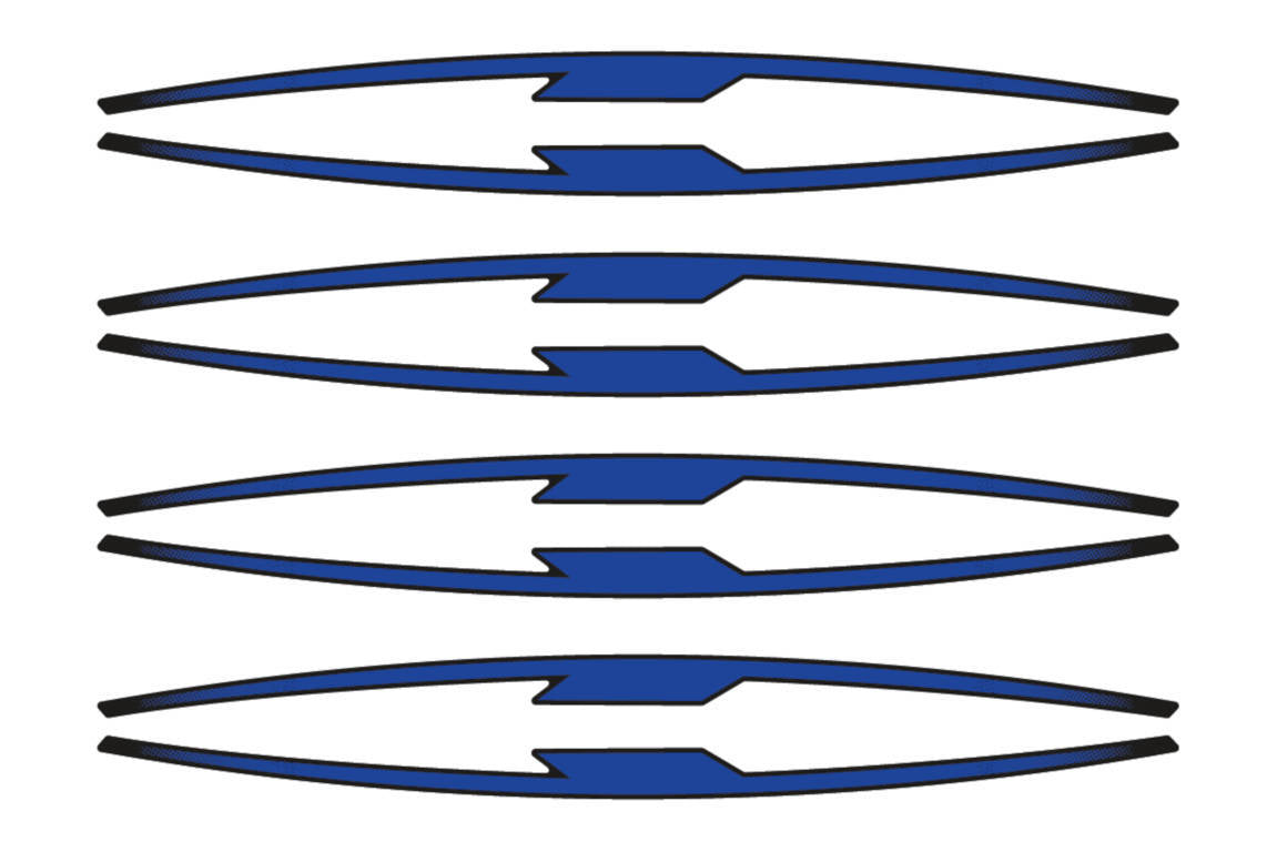 Puig Performance Rim Strips | Blue - Shop name
