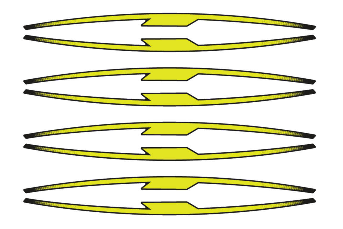 Puig Performance Rim Strips | Yellow - Shop name