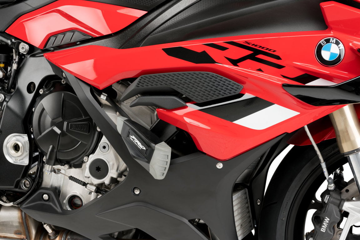 Puig Pro 2.0 Frame Sliders | Black | BMW S 1000 RR 2023>Current - Shop name