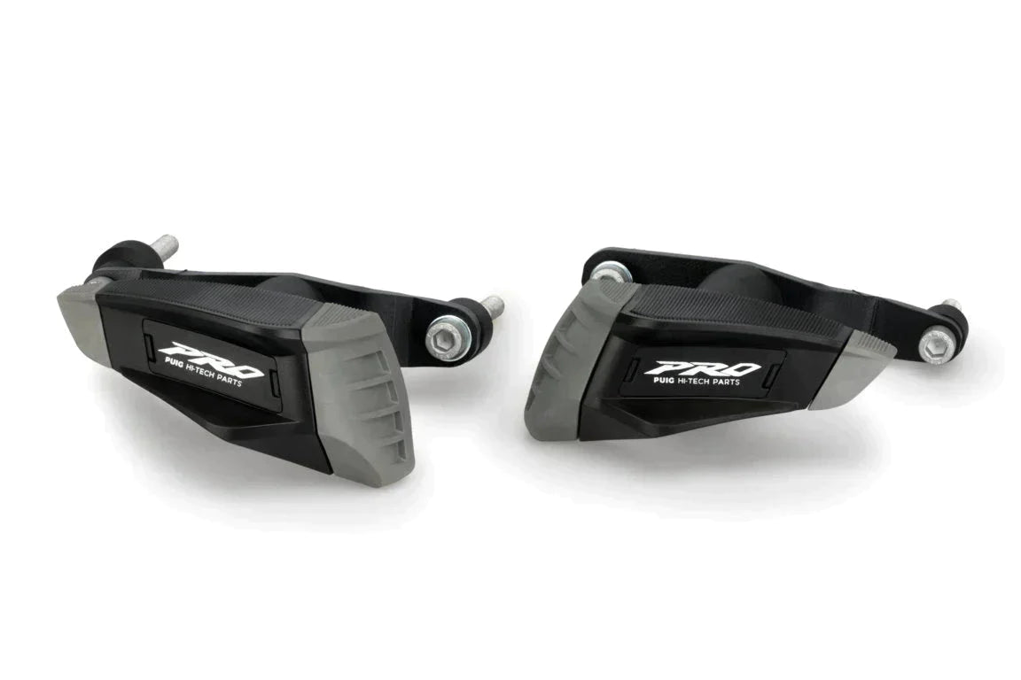 Puig Pro 2.0 Frame Sliders | Black | Honda CB750 Hornet 2023>Current - Shop name